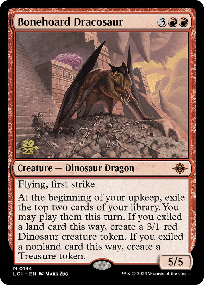 Bonehoard Dracosaur [The Lost Caverns of Ixalan Prerelease Cards] | Clutch Gaming