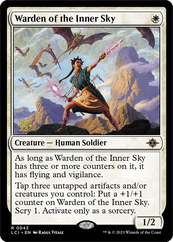 Warden of the Inner Sky [The Lost Caverns of Ixalan Prerelease Cards] | Clutch Gaming