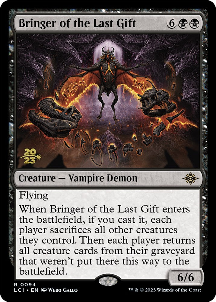 Bringer of the Last Gift [The Lost Caverns of Ixalan Prerelease Cards] | Clutch Gaming