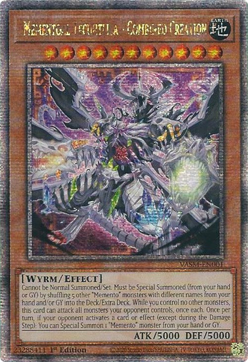 Mementoal Tecuhtlica - Combined Creation (Quarter Century Secret Rare) [VASM-EN001] Quarter Century Secret Rare | Clutch Gaming