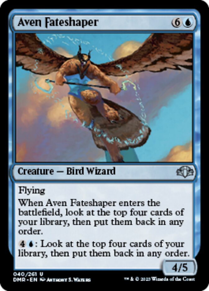 Aven Fateshaper [Dominaria Remastered] | Clutch Gaming