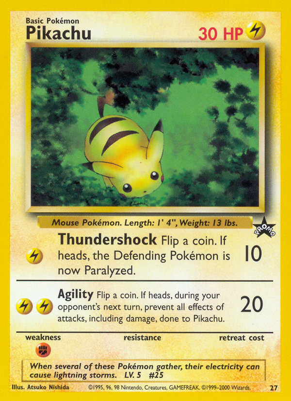 Pikachu (27) [Wizards of the Coast: Black Star Promos] | Clutch Gaming