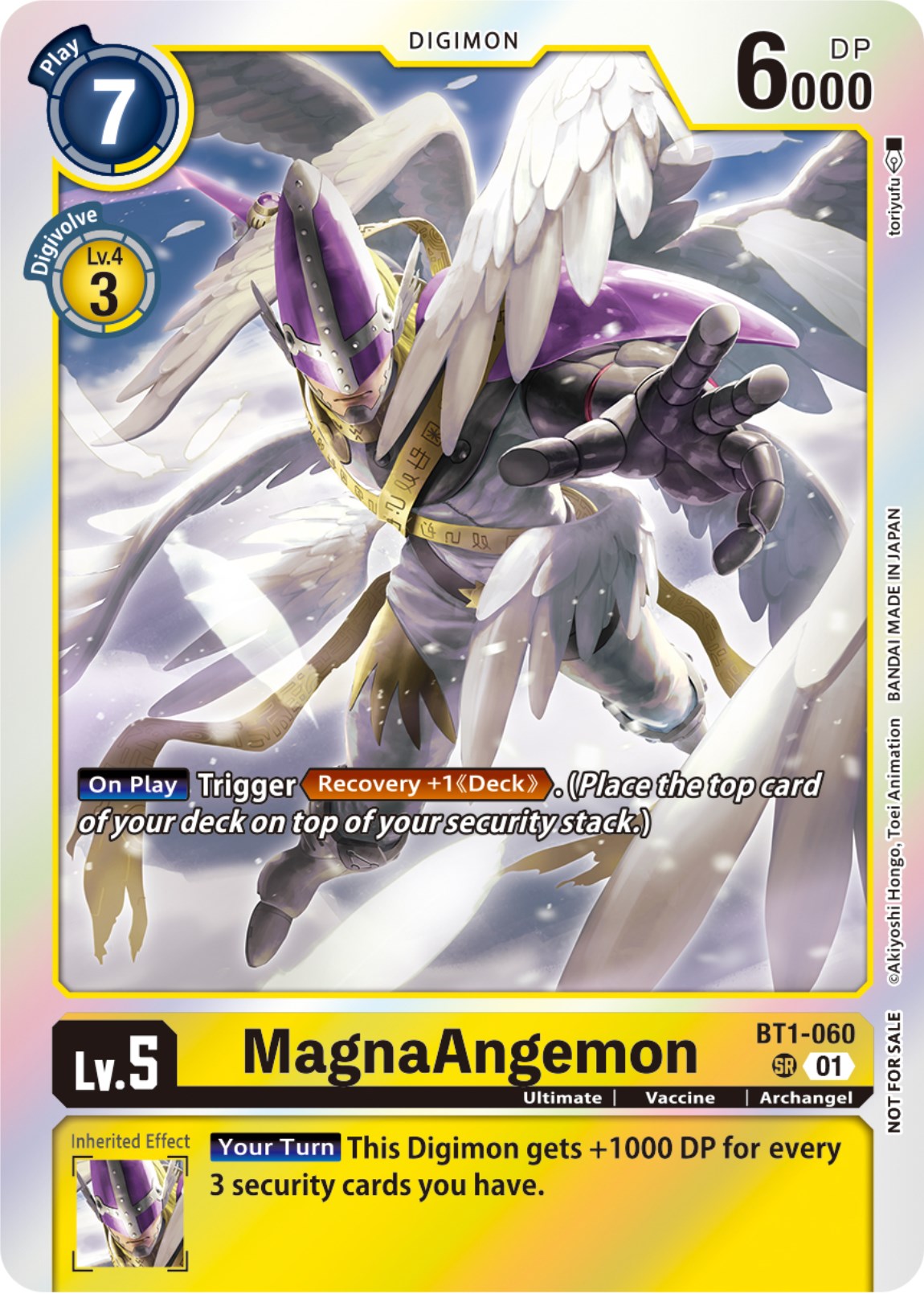 MagnaAngemon [BT1-060] (Blast Ace Double Pack Set) [Release Special Booster Ver.1.5] | Clutch Gaming