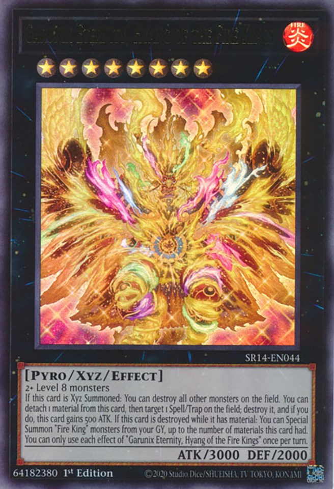 Garunix Eternity, Hyang of the Fire Kings [SR14-EN044] Ultra Rare | Clutch Gaming