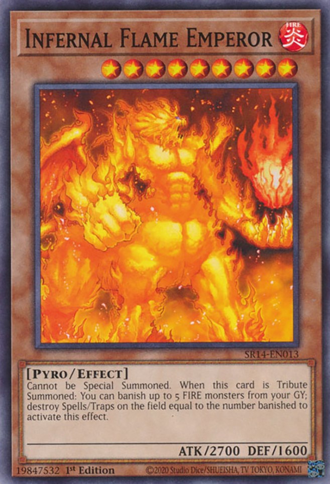 Infernal Flame Emperor [SR14-EN013] Common | Clutch Gaming