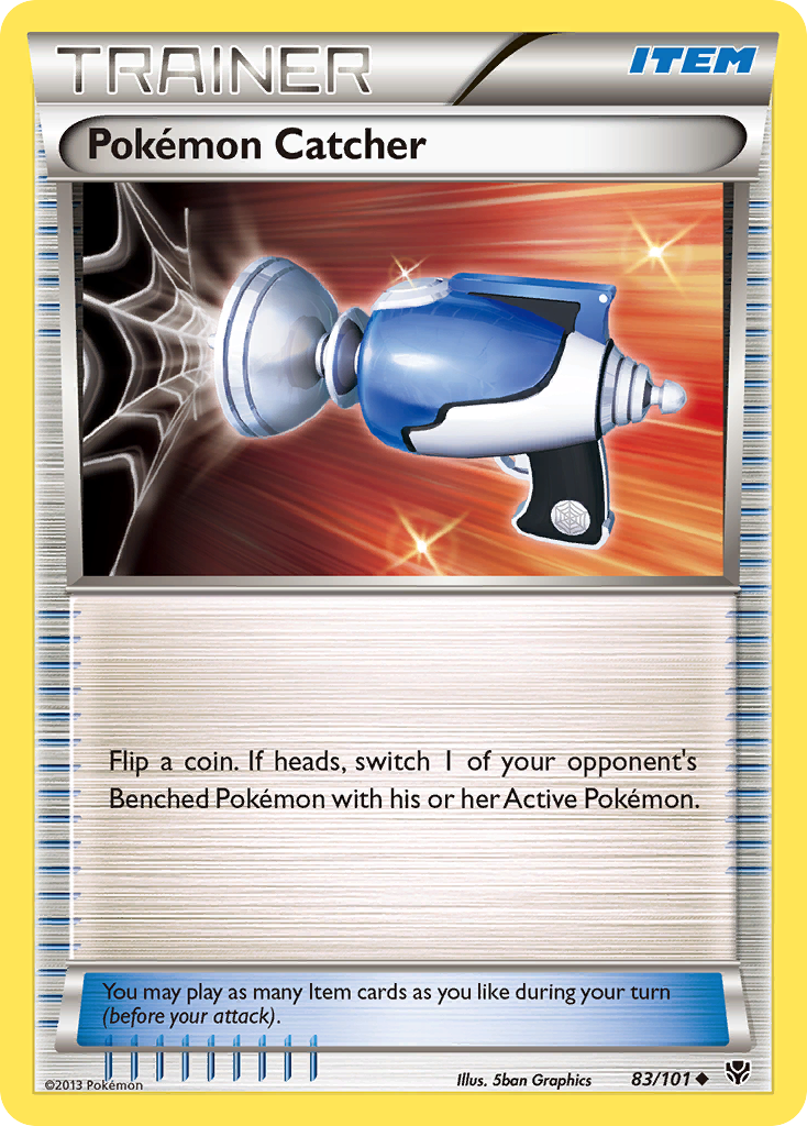 Pokemon Catcher (83/101) [Black & White: Plasma Blast] | Clutch Gaming