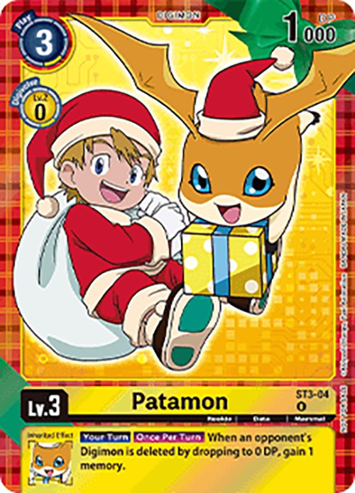 Patamon [ST3-04] (Winter Holiday 2023) [Starter Deck: Heaven's Yellow] | Clutch Gaming