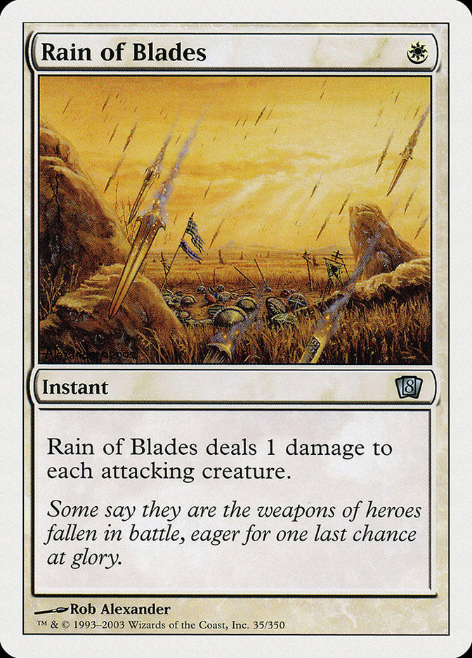 Rain of Blades [Eighth Edition] | Clutch Gaming