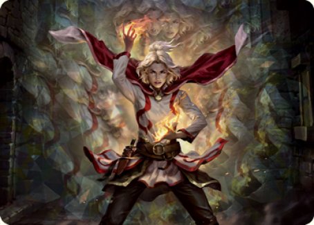 Delina, Wild Mage Art Card [Dungeons & Dragons: Adventures in the Forgotten Realms Art Series] | Clutch Gaming