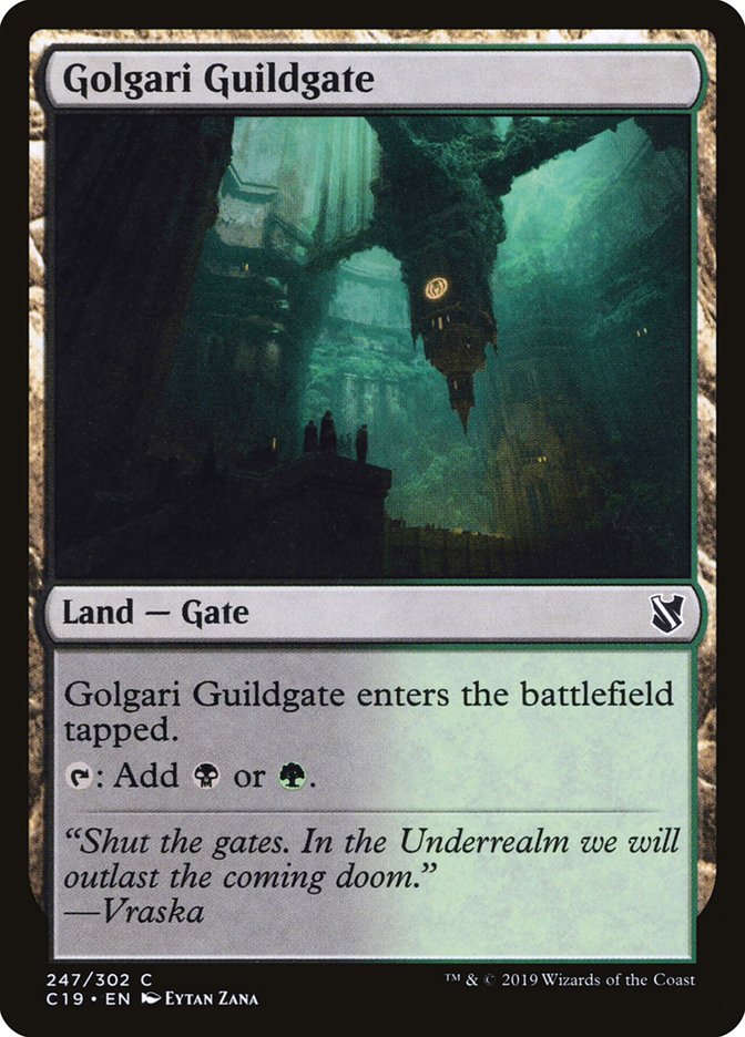 Golgari Guildgate [Commander 2019] | Clutch Gaming