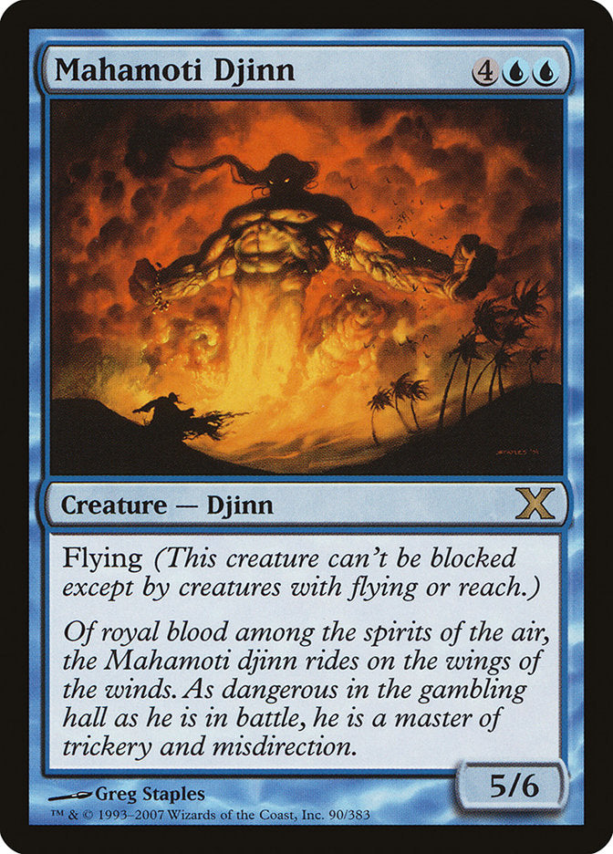 Mahamoti Djinn [Tenth Edition] | Clutch Gaming