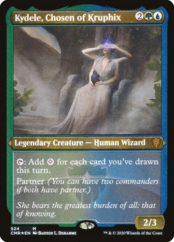 Kydele, Chosen of Kruphix (Etched) [Commander Legends] | Clutch Gaming