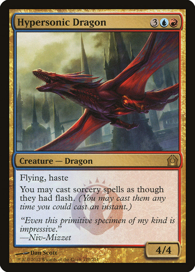 Hypersonic Dragon [Return to Ravnica] | Clutch Gaming