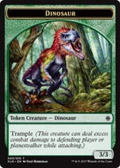 Dinosaur // Treasure (009) Double-Sided Token [Ixalan Tokens] | Clutch Gaming