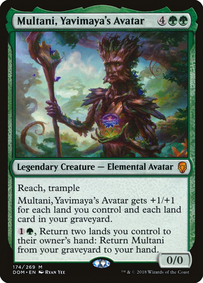 Multani, Yavimaya's Avatar [Dominaria] | Clutch Gaming