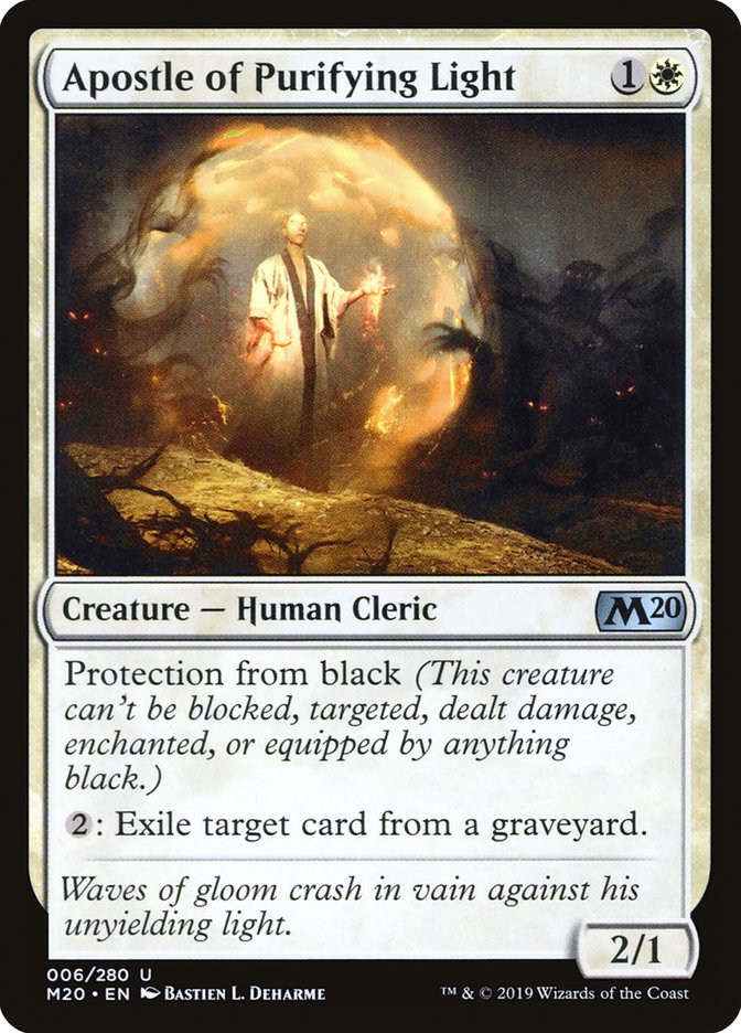 Apostle of Purifying Light [Core Set 2020] | Clutch Gaming