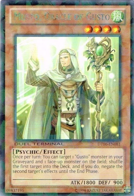 Musto, Oracle of Gusto [DT06-EN081] Rare | Clutch Gaming