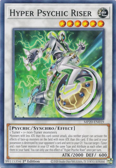 Hyper Psychic Riser [MP20-EN019] Common | Clutch Gaming