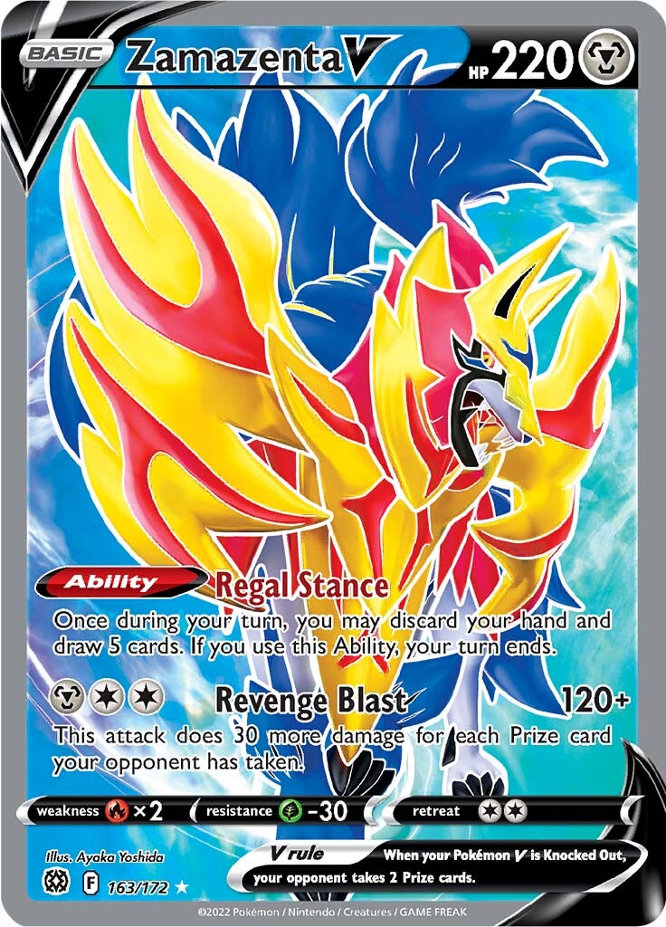 Zamazenta V (163/172) [Sword & Shield: Brilliant Stars] | Clutch Gaming