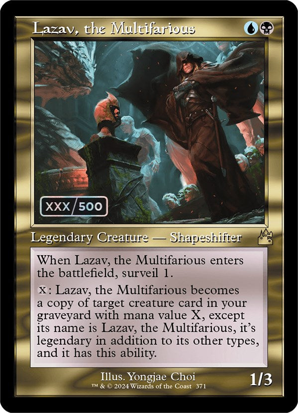 Lazav, the Multifarious (Retro) (Serialized) [Ravnica Remastered] | Clutch Gaming