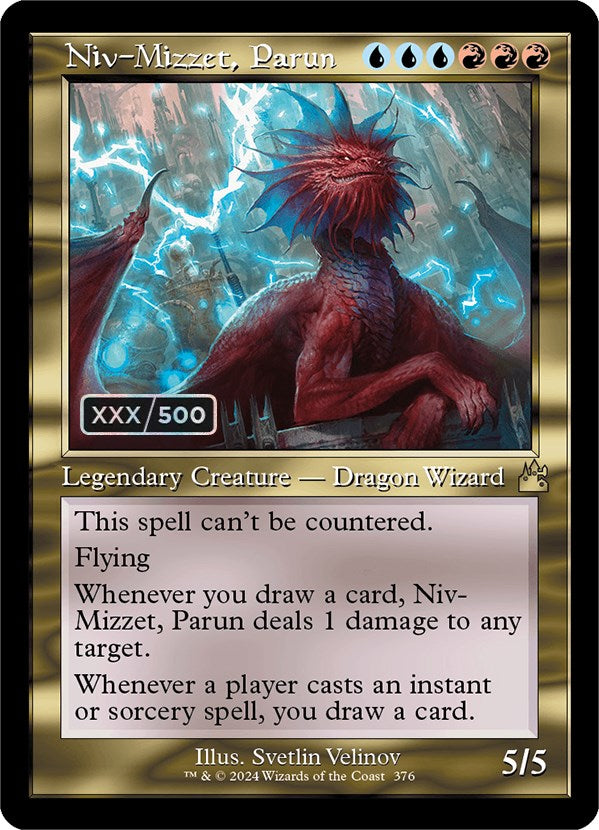 Niv-Mizzet, Parun (Retro) (Serialized) [Ravnica Remastered] | Clutch Gaming