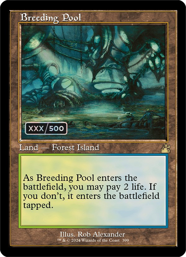 Breeding Pool (Retro) (Serialized) [Ravnica Remastered] | Clutch Gaming