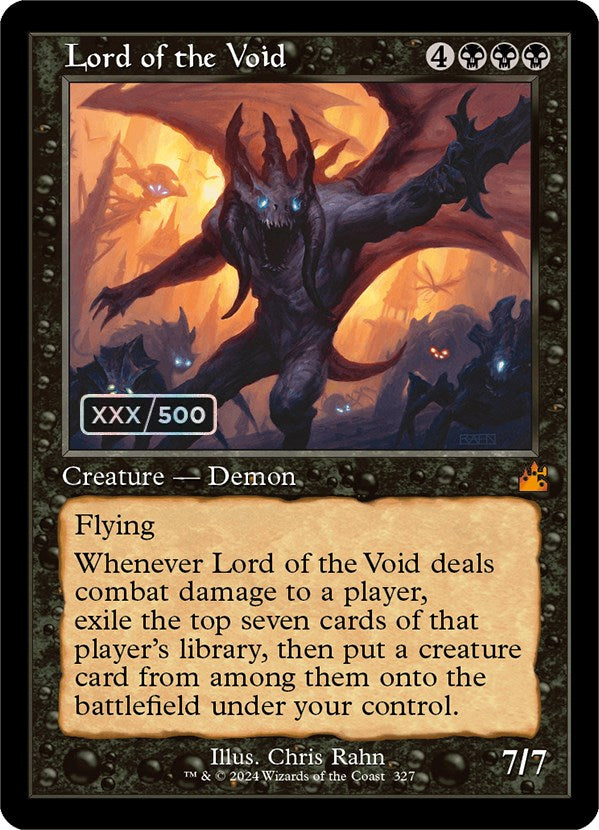 Lord of the Void (Retro) (Serialized) [Ravnica Remastered] | Clutch Gaming