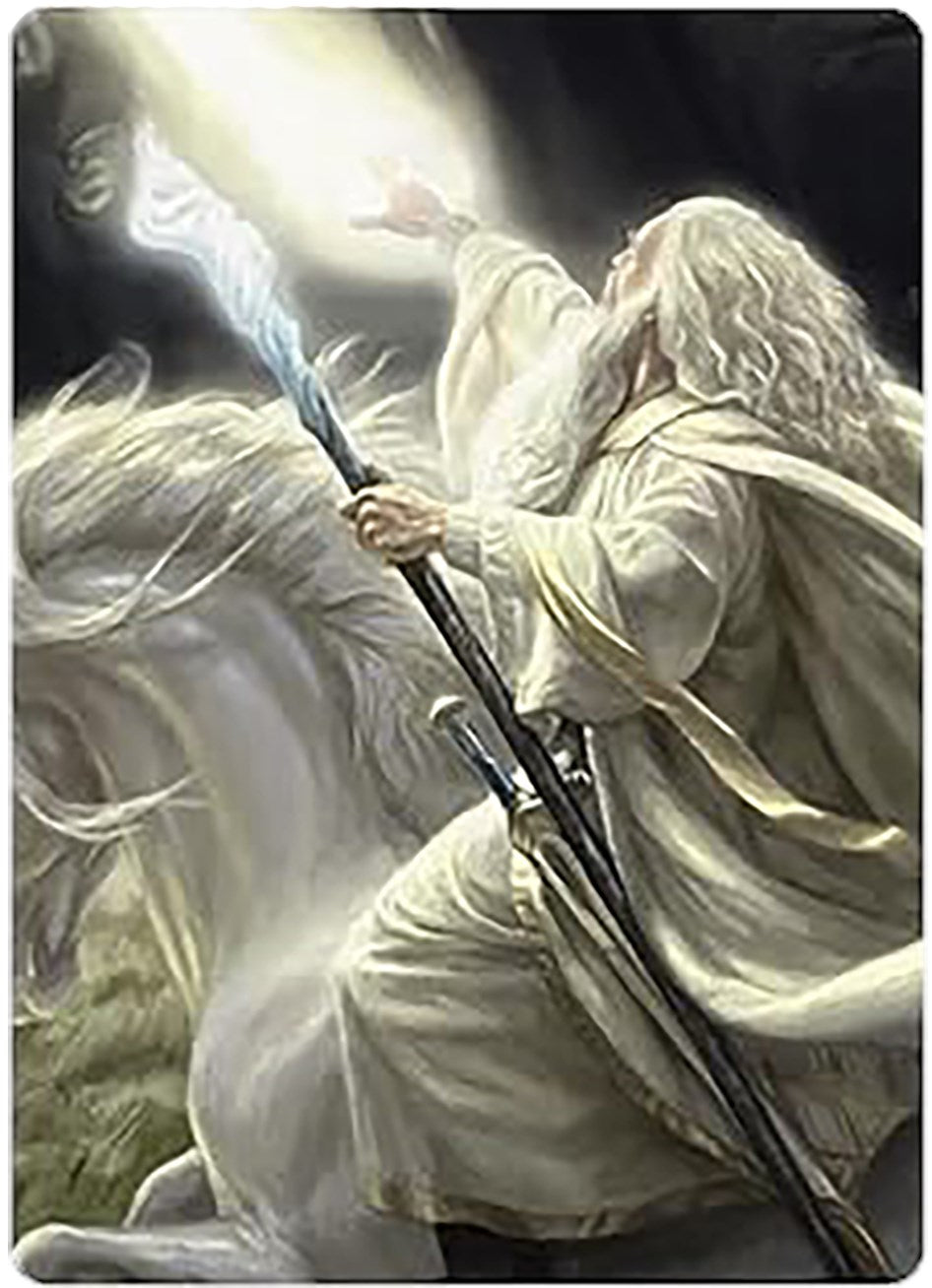 Gandalf of the Secret Fire Art Card [The Lord of the Rings: Tales of Middle-earth Art Series] | Clutch Gaming