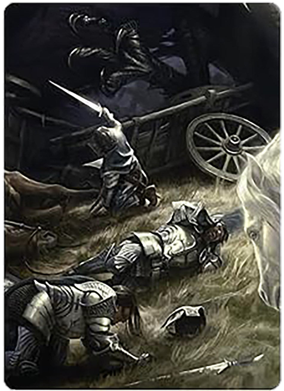 Courageous Resolve Art Card [The Lord of the Rings: Tales of Middle-earth Art Series] | Clutch Gaming