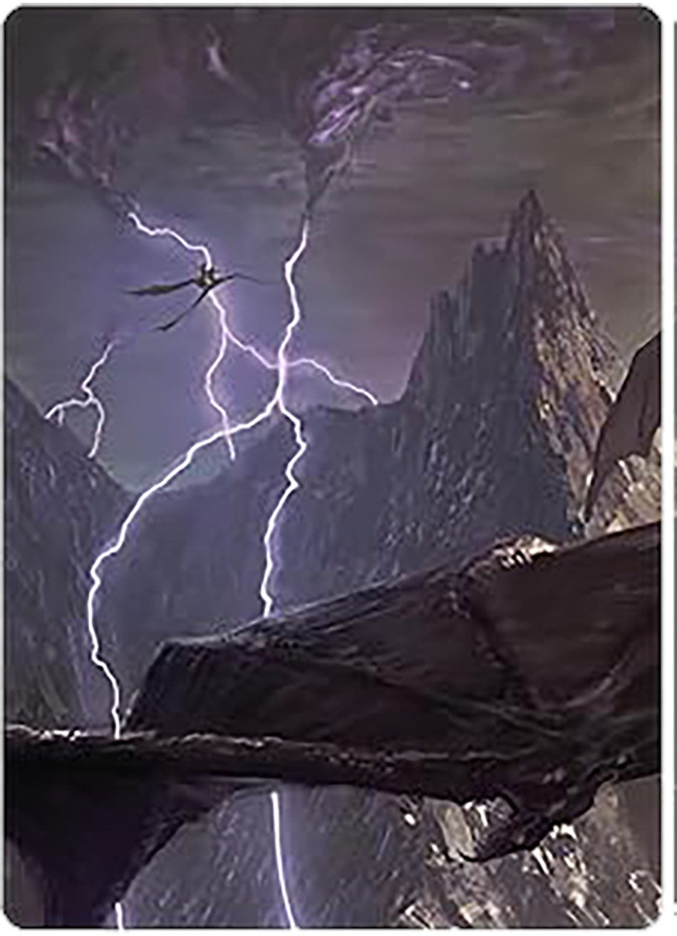 Call Forth the Tempest Art Card [The Lord of the Rings: Tales of Middle-earth Art Series] | Clutch Gaming