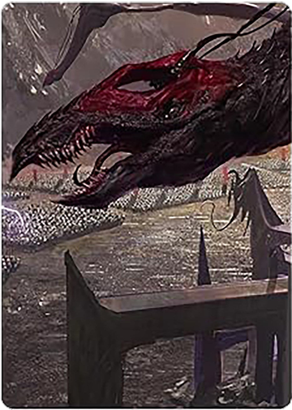 Fell Beast of Mordor Art Card [The Lord of the Rings: Tales of Middle-earth Art Series] | Clutch Gaming