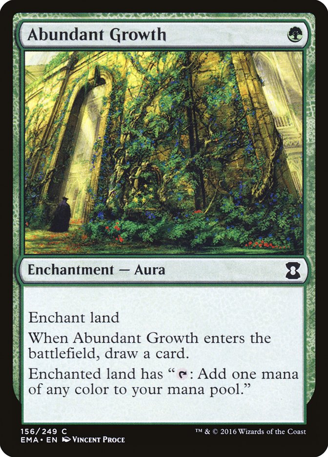 Abundant Growth [Eternal Masters] | Clutch Gaming