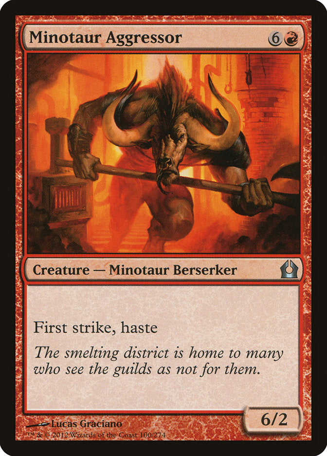 Minotaur Aggressor [Return to Ravnica] | Clutch Gaming