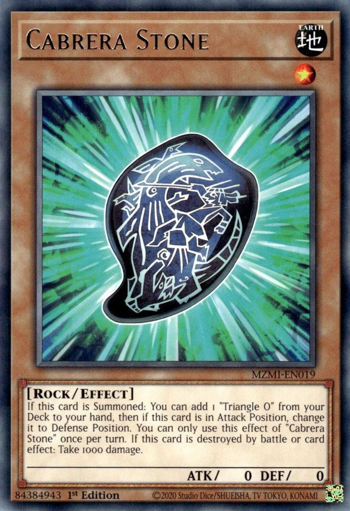 Cabrera Stone [MZMI-EN019] Rare | Clutch Gaming