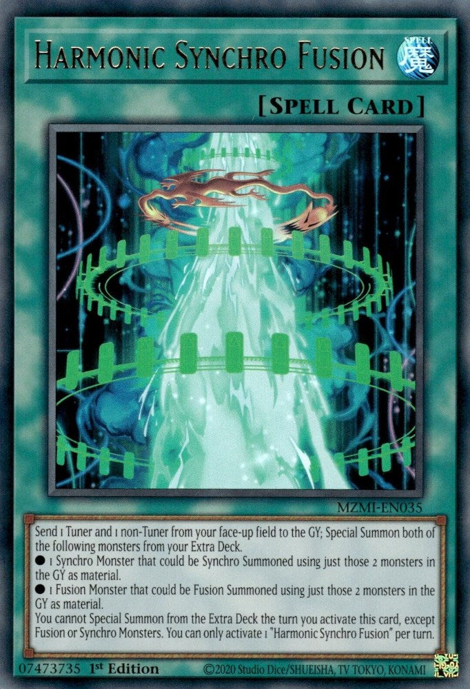 Harmonic Synchro Fusion [MZMI-EN035] Ultra Rare | Clutch Gaming