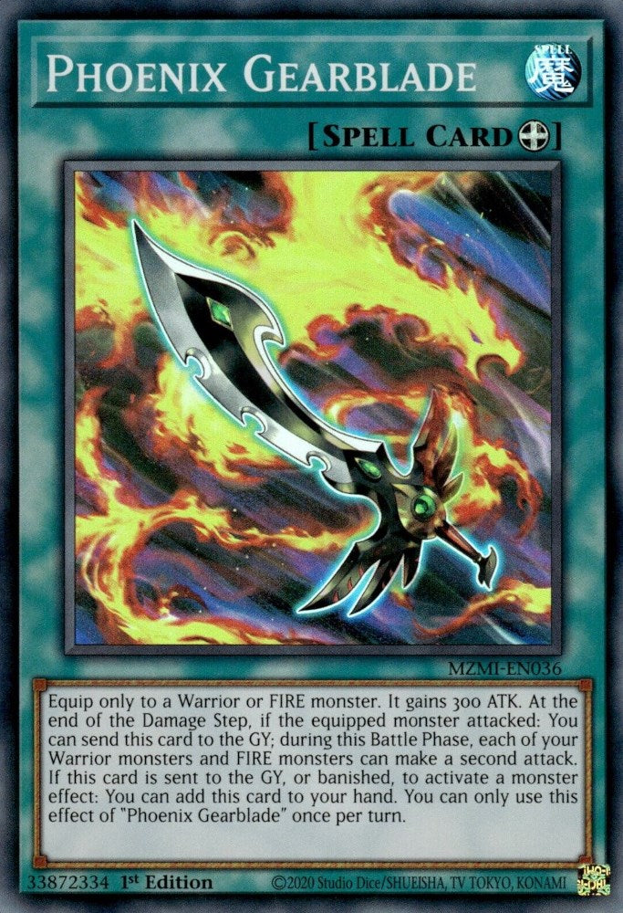 Phoenix Gearblade [MZMI-EN036] Super Rare | Clutch Gaming