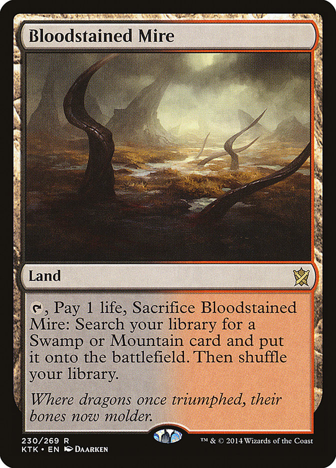 Bloodstained Mire [Khans of Tarkir] | Clutch Gaming