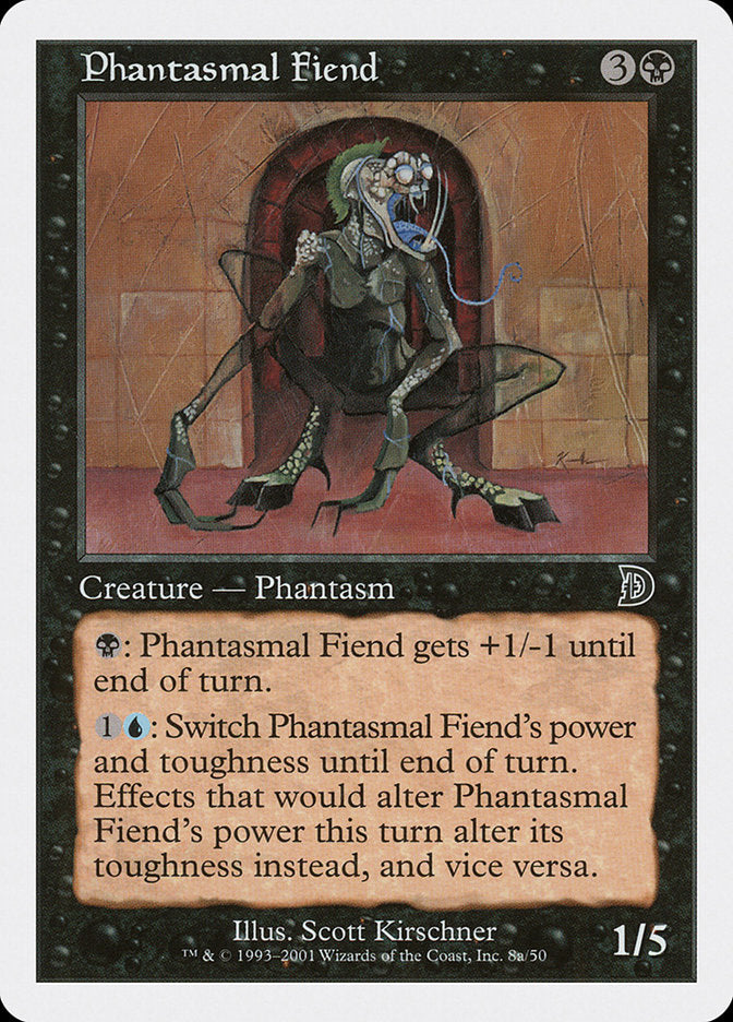 Phantasmal Fiend (Standing) [Deckmasters] | Clutch Gaming