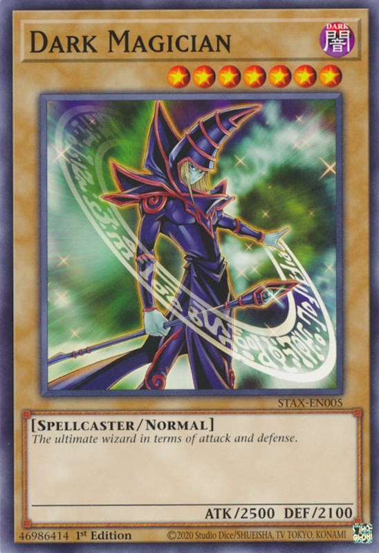 Dark Magician [STAX-EN005] Common | Clutch Gaming