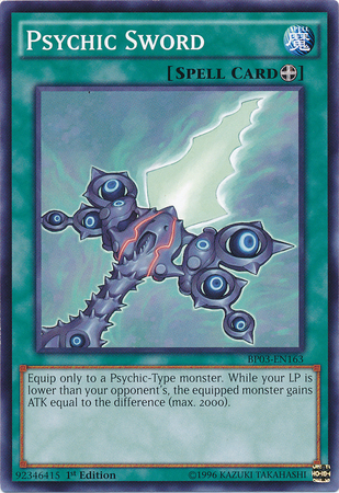 Psychic Sword [BP03-EN163] Common | Clutch Gaming