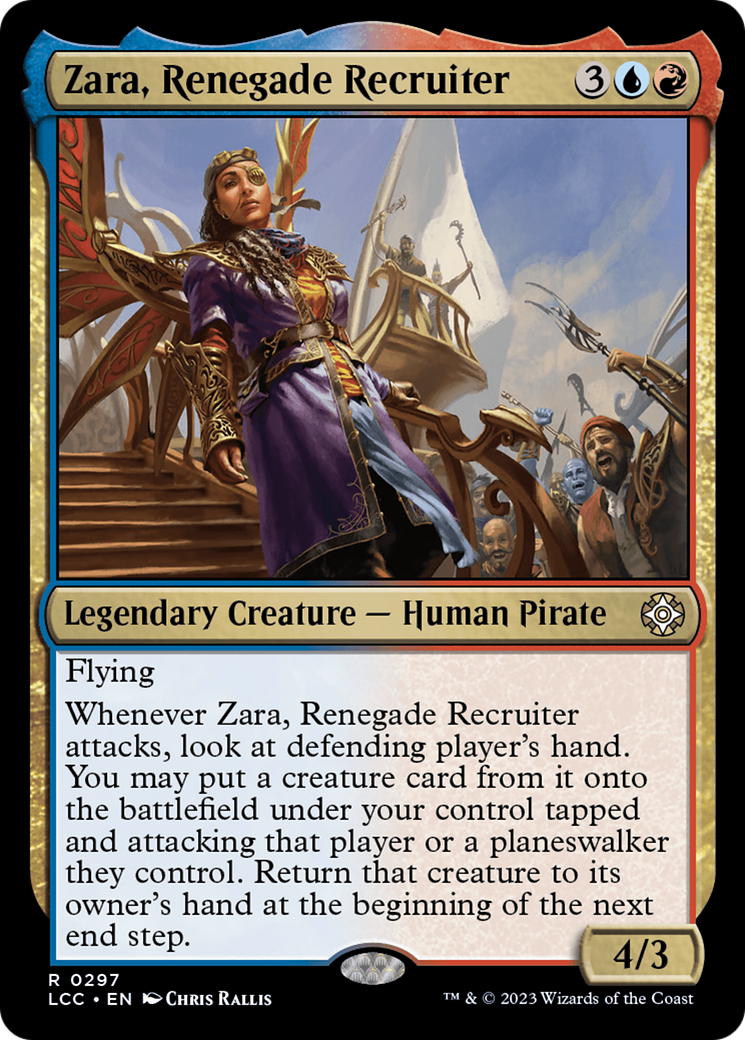 Zara, Renegade Recruiter [The Lost Caverns of Ixalan Commander] | Clutch Gaming