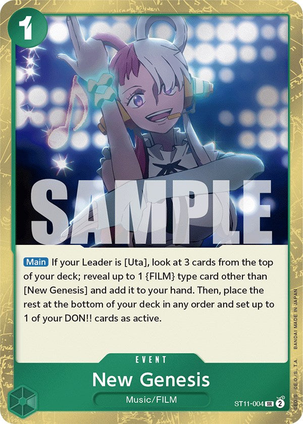 New Genesis [Starter Deck: Uta] | Clutch Gaming