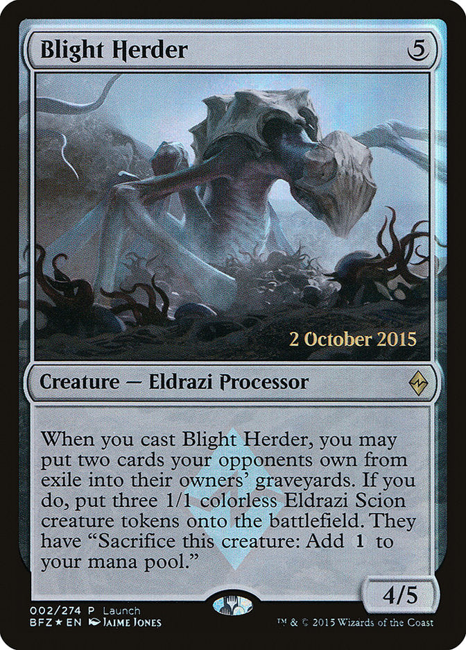 Blight Herder (Launch) [Battle for Zendikar Promos] | Clutch Gaming