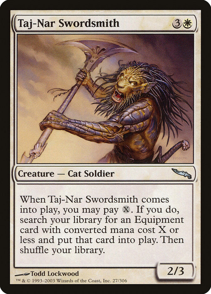 Taj-Nar Swordsmith [Mirrodin] | Clutch Gaming