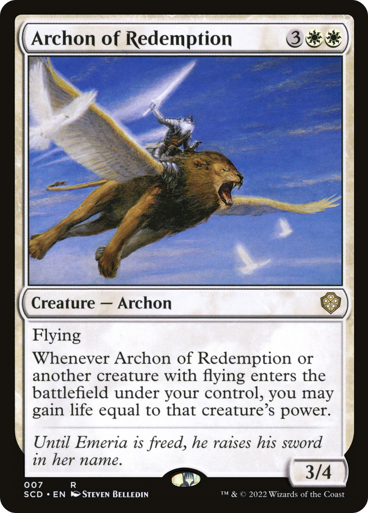 Archon of Redemption [Starter Commander Decks] | Clutch Gaming