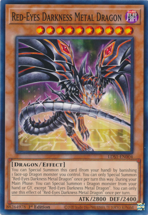 Red-Eyes Darkness Metal Dragon [LDS1-EN004] Common | Clutch Gaming