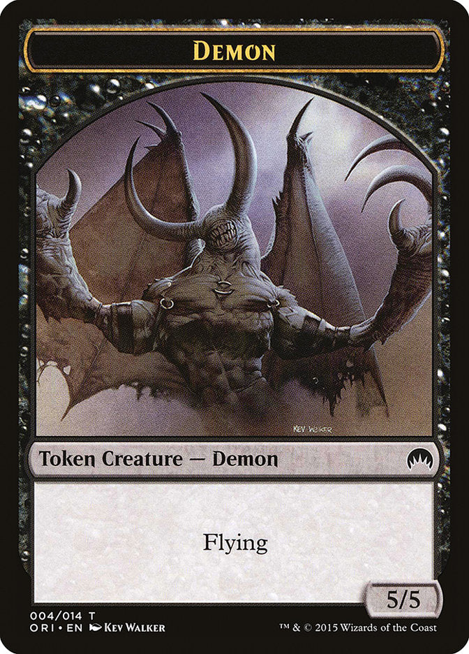 Demon Token [Magic Origins Tokens] | Clutch Gaming