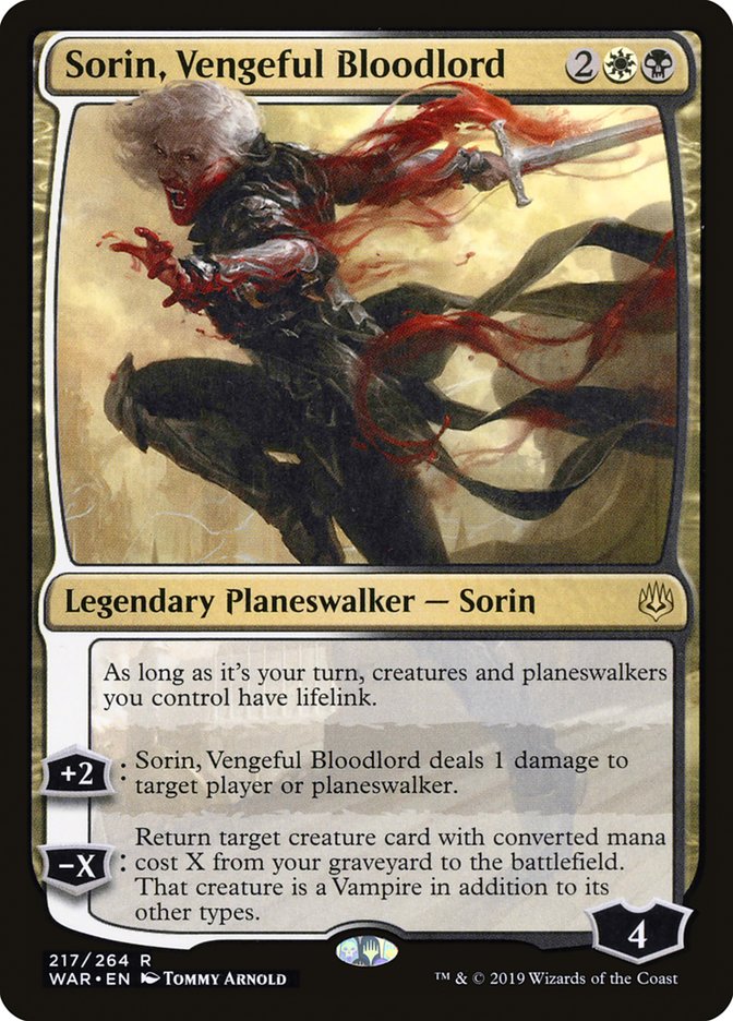 Sorin, Vengeful Bloodlord [War of the Spark] | Clutch Gaming