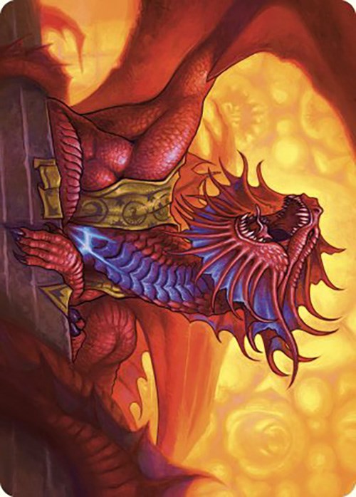 Niv-Mizzet, Guildpact Art Card (44/49) [Murders at Karlov Manor Art Series] | Clutch Gaming