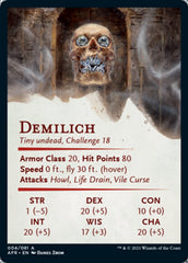 Demilich Art Card [Dungeons & Dragons: Adventures in the Forgotten Realms Art Series] | Clutch Gaming